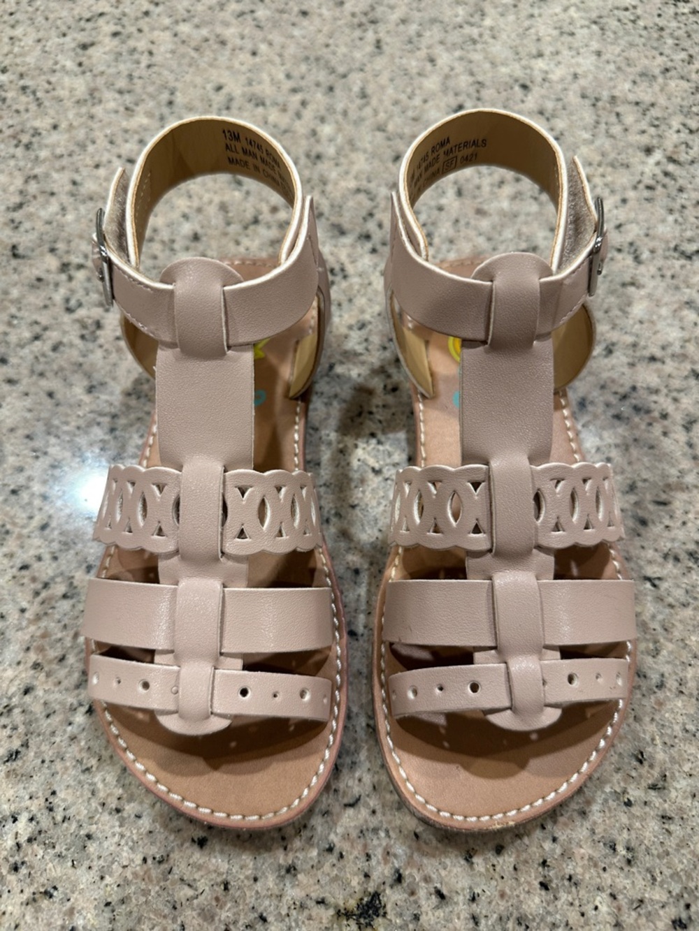 Rachel Gladiator Shoes (little girls)